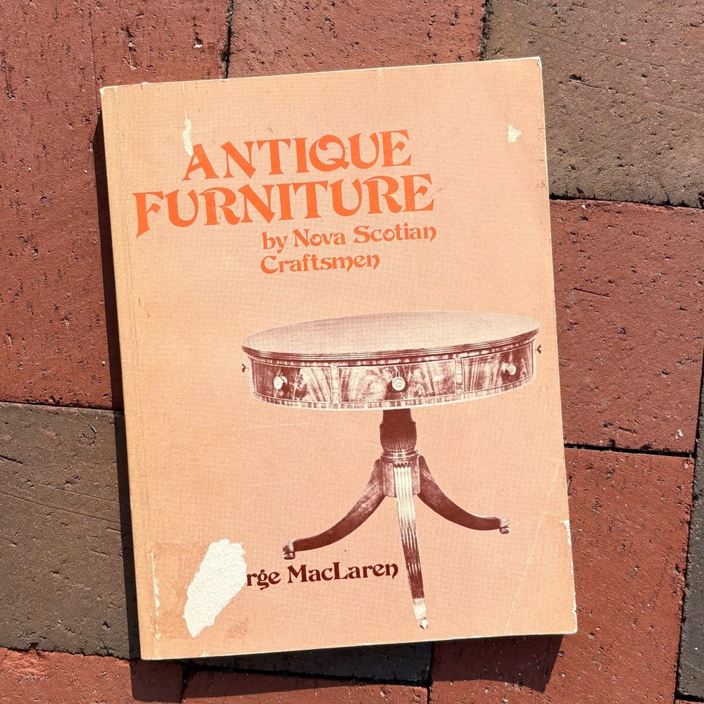 1975 Antique Furniture by Nova Scotian Craftsmen Canada Woodworker Halifax Wood